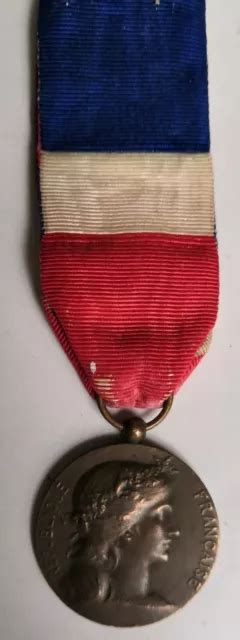 M Daille Du Personnel Civil Du Minist Re De La Guerre Bronze Eur