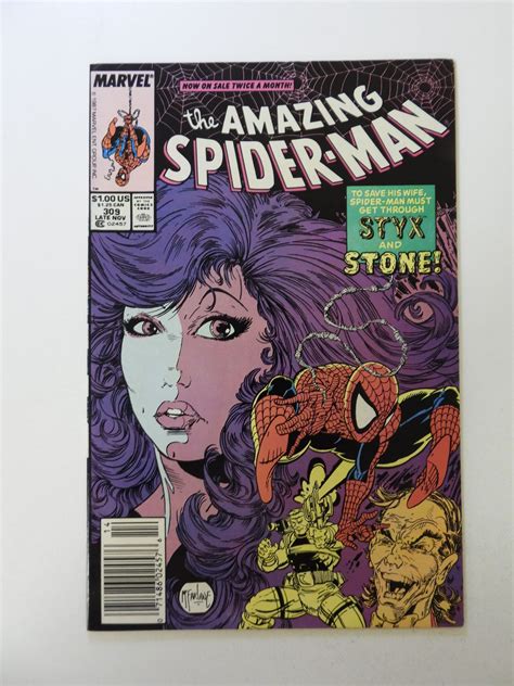 The Amazing Spider Man 309 1988 Fn Vf Condition Comic Books