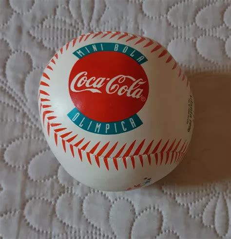 Mini Bola Coca Cola Beisebol Atlanta 1996 Parcelamento Sem Juros