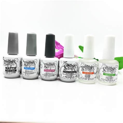 Gelish Base Coat Top Coat Ph Bond Oil Gelish 15ml เจลลิสเบส ท็อป