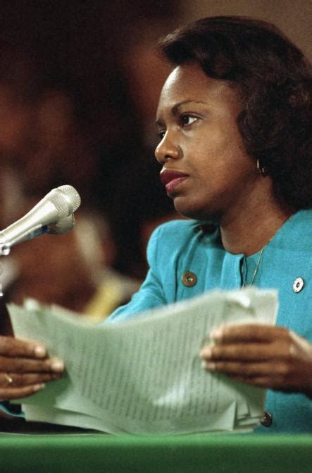 Anita Hill Clarence Thomas Former Employee Testifies In 1991 That He