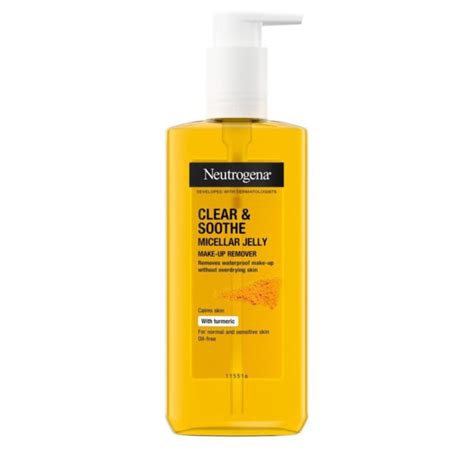 Neutrogena Clear And Soothe Micellar Jelly Makeup Remover 200ml