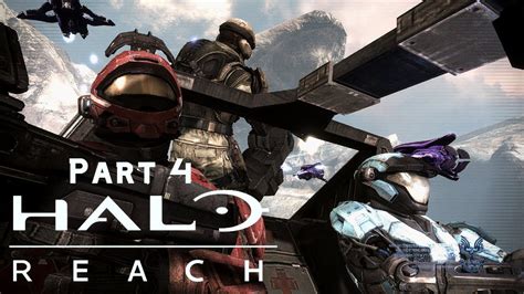 Halo Reach Walkthrough Part 4 No Commentary Tip Of The Spear YouTube