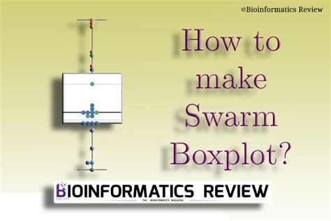 How To Make Swarm Boxplot — Bioinformatics Review