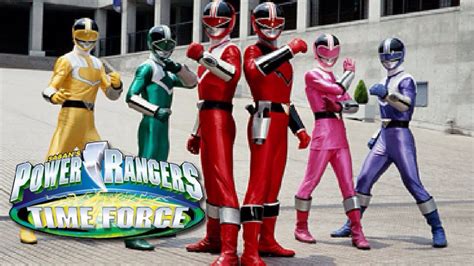 Power Rangers Time Force Alternate Opening 2 Youtube