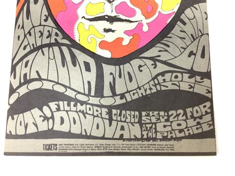 Lot 1967 Blue Cheer Vanilla Fudge Rock Concert