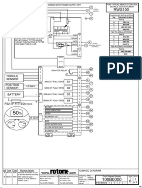 Rotork Actuator Wiring Diagram