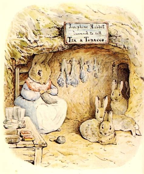 Intheheatherbrightold Mrs Rabbit Was A Widow Beatrix Potter The