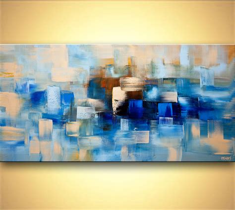 Blue Painting Abstract at PaintingValley.com | Explore collection of ...