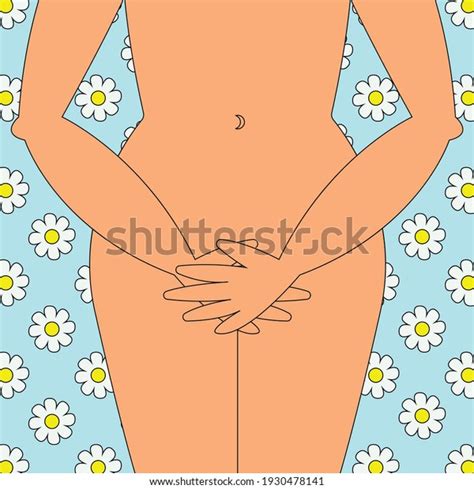 Vector Graphics Womans Naked Body Closeup Stock Vector Royalty Free 1930478141 Shutterstock