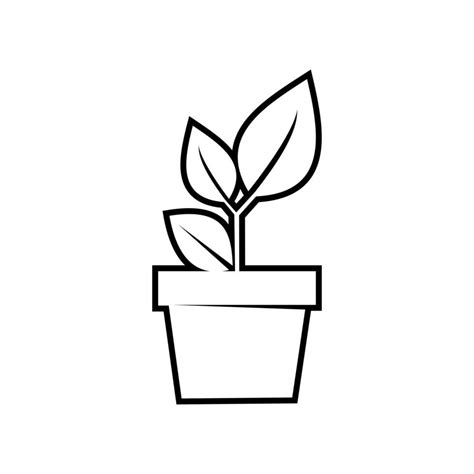 Modern Plant Pot Icon 41151211 Vector Art At Vecteezy