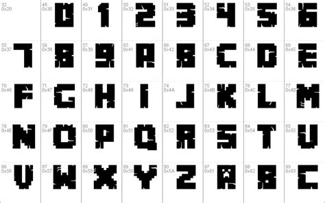 Minecrafter Font - Minecraft Title Font - UpFonts