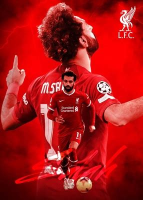 Mohamed Salah Posters Prints By HERWANA Printler