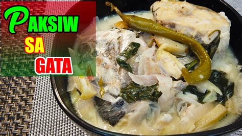 Paksiw Sa Gata How To Cook Paksiw Sa Gata YouTube