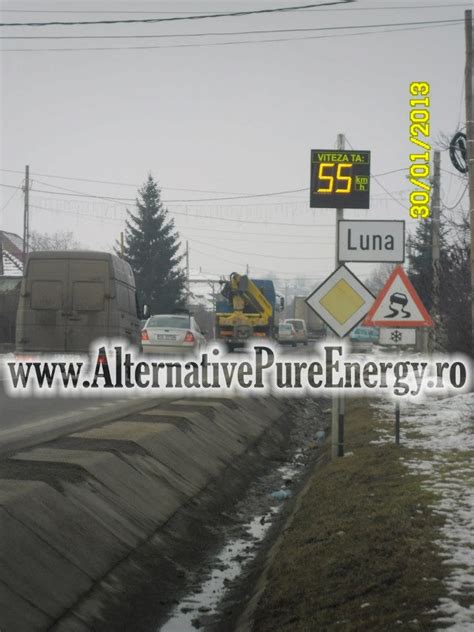 Indicator Rutier Radar Led Afisare Viteza Vehicol Pret Panouri