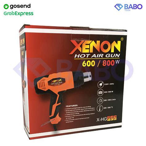 Jual XENON HG HG Heat Gun Watt Hot Gun Pistol Pemanas Hot Air Gun Shopee Indonesia