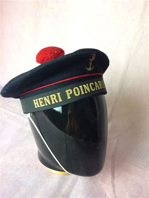 Henri Poincare Bachi B Ret Marin Vintage Bem Marine Nationale Old