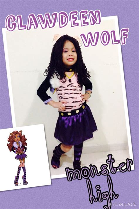 DIY Clawdeen Wolf costume | Wolf costume, Kids costumes, Costumes