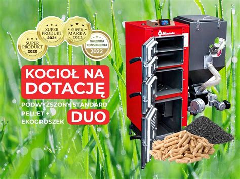 Piec Kocio C O Ekopel Kw Duo Na Pellet Ekogroszek Klasa