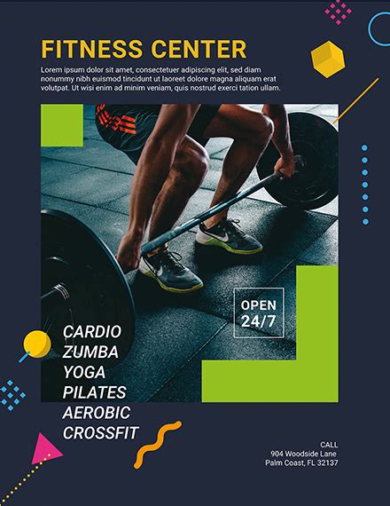 Fitness Club Flyer Template Download 416 Flyers In Psd Illustrator