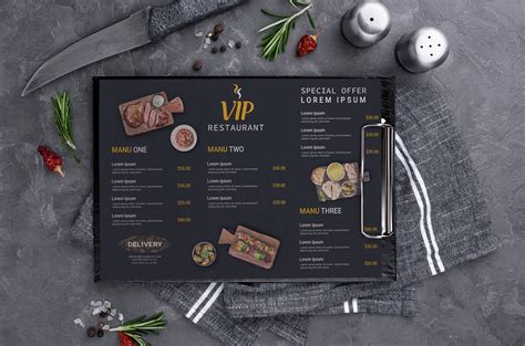 Restaurant Menu Design on Behance