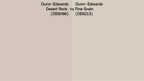 Dunn Edwards Desert Rock Vs Fine Grain Side By Side Comparison