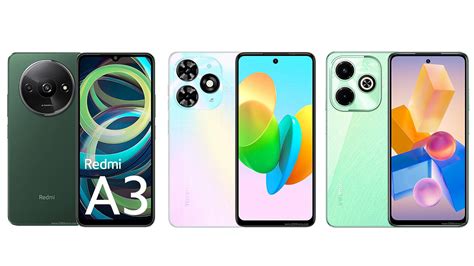 So sánh Redmi A3 và Tecno Spark 20C và Infinix Hot 40i Đâu là lựa chọn tốt nhất phân khúc giá rẻ