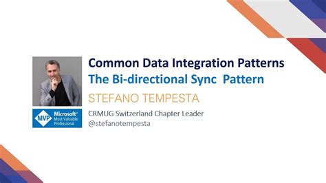 Common Data Integration Patterns The Bi Directional Synchronization