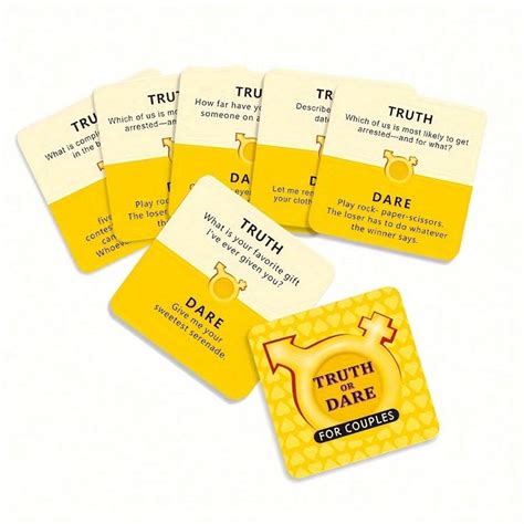 Adult Sex Game Adult Party Game Couples Truth Or Dare Card Game