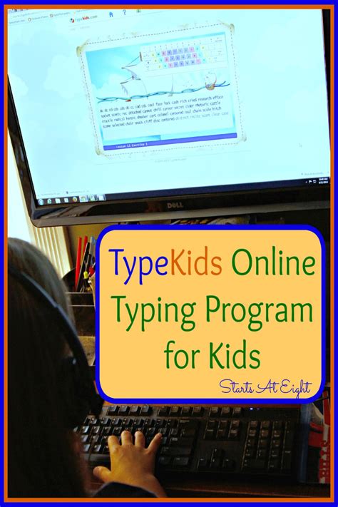 TypeKids Online Typing Program for Kids - StartsAtEight