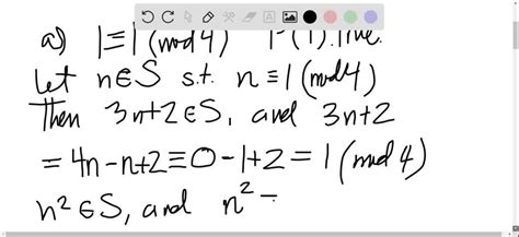 Solved Let S Be The Set Of Positive Integers Defined By Basis Step 1∈s