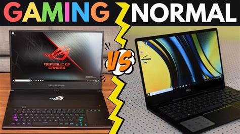 Gaming Laptop Vs Normal Laptop Why Gaming Laptop Is Better Youtube