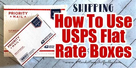 How To Use Usps Flat Rate Boxes For Ecommerce Marketing Artfully