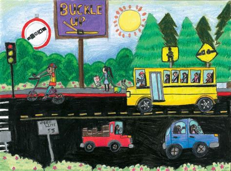 Road Safety Art Contest Winners Fmcsa