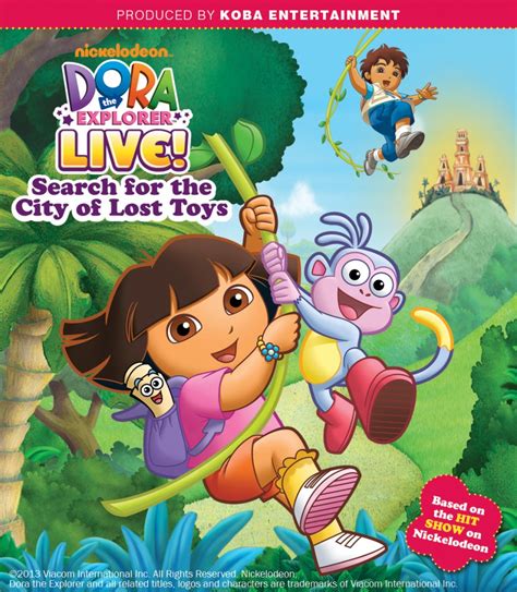 Dora The Explorer City Of Lost Toys