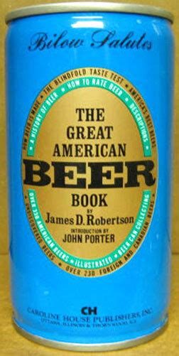 Bilow Beer Great American Beer Book Beer Can Walter Wisconsin