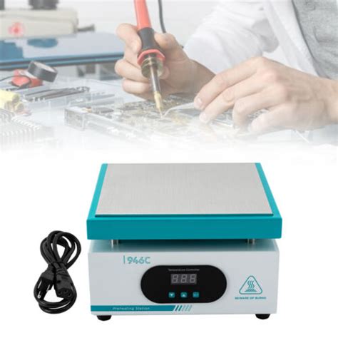 Mm Mm Electronic Hot Plate Preheating Station PCB SMD Soldering Preheat EBay