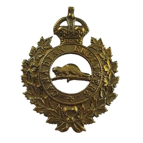 Ww1 Cef Canadian Engineers Cap Badge Canadian Soldier Militaria