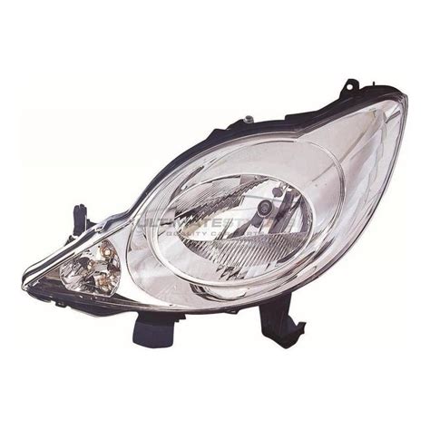 Peugeot 107 Headlight Headlamp Passenger Side LH Halogen