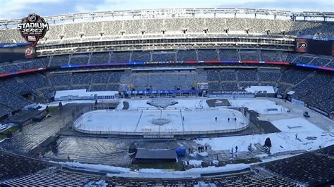 2024 Stadium Series rink build | NHL.com