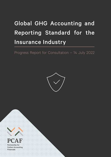 Public Consultation On Insurance Associated Emissions Progress Report