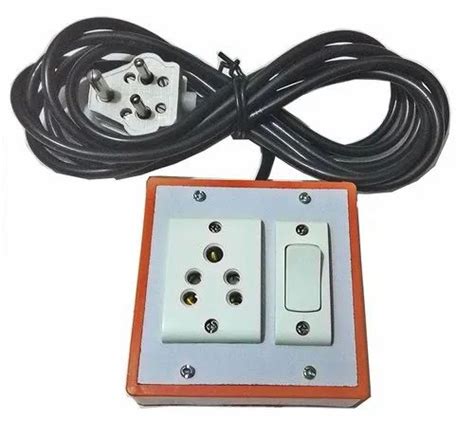 Rectangular Electric Extension Board For Electrical Fittings 5 Meter