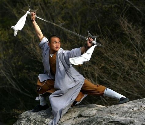 Hook Swords - Shaolin Temple China