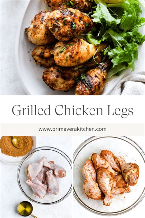 Grilled Chicken Legs Primavera Kitchen