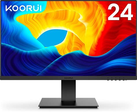 Koorui 24 Inch Computer Monitor Fhd 1920 X 1080p Office Pc Monitor Ips