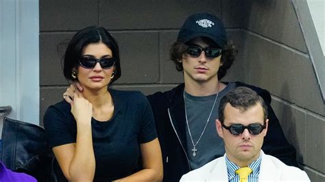 Timoth E Chalamet And Kylie Jenner Wore Matching Sunglasses At The Us