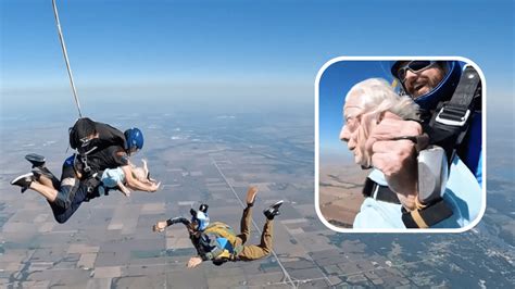 104 Year Old Skydiver Dies Just Days After Breaking World Record