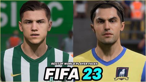 Fifa All Rest Of World Players Real Faces Youtube