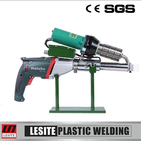 Hand Extruder Welding Gun Geomembrane Hot Air Welding Tool Hdpe Extrusion Welder In Plastic