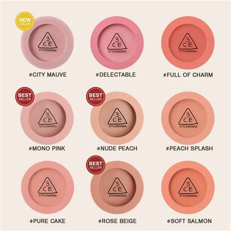 Phấn Má Hồng 3CE Mood Recipe Face Blush 5 5G